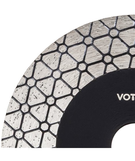 Tarcza diamentowa do cięcia gresu pod kątem 45° fazowania narożników 125mm