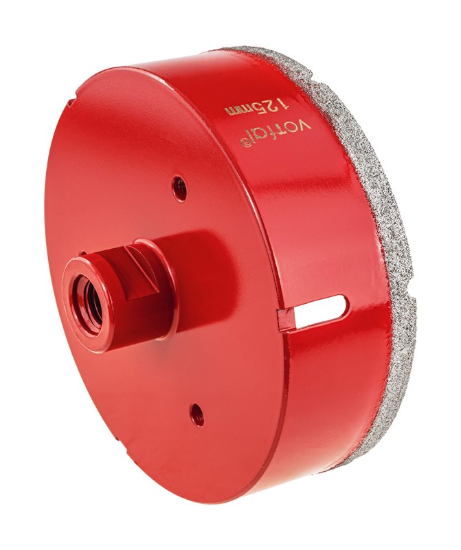 Wiertło diamentowe 125 mm koronka otwornica M14 do gresu płytek ceramiki