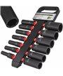 Nasadki udarowe nasadek udarowych 1/2" cala 10-32 mm 6-kątne CR-MO 13 szt