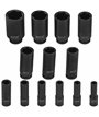 Nasadki udarowe nasadek udarowych 1/2" cala 10-32 mm 6-kątne CR-MO 13 szt