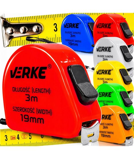 MIARA ZWIJANA 3m 24 szt, KOLOROWE VERKE