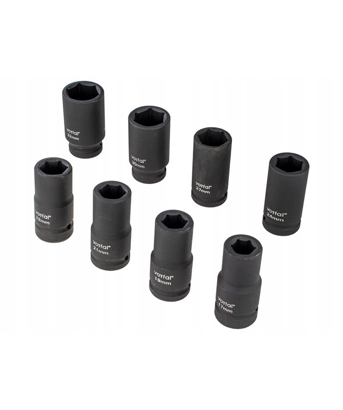 Nasadki udarowe zestaw nasadek udarowych 3/4'' 17-32 mm