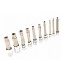 Zestaw nasadek spline 1/4 3/8 1/2 M4-M18 XZN 10 szt.