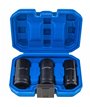 Zestaw nasadek udarowych 1/2" długich i w pudełku 17 mm 19 mm 21 mm