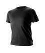 T-shirt, czarny, rozmiar L, CE