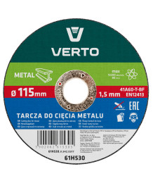 Tarcza tnąca do metalu 115 x 1.5 x 22.2 mm