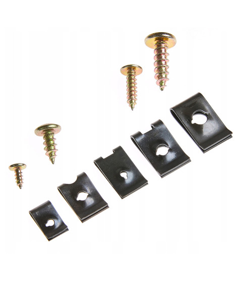 Wkręty i podkładki do karoserii mix 170 szt.