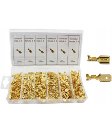 Zestaw konektorów samochodowych kablowych 600 szt.