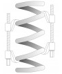 Ściągacz ściski do sprężyn 380 mm ściągacze kute