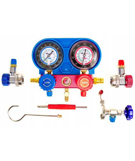 Tester napełniania miernik klimatyzacji manometry