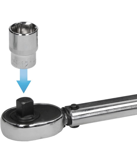 Klucz dynamometryczny 1/2" 28-210 nm z blokadą