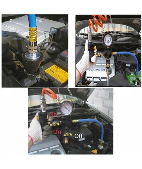 Tester miernik szczelności układu chłodzenia