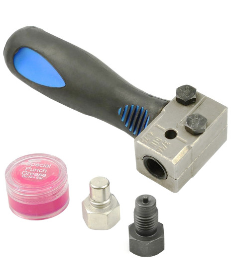 Przyrząd do zarabiania przewodów hamulcowych