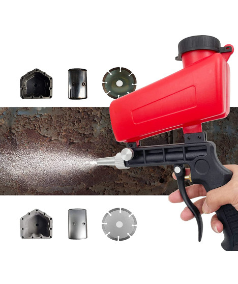 Piaskarka pistolet piaskowania sodowania zbiornik