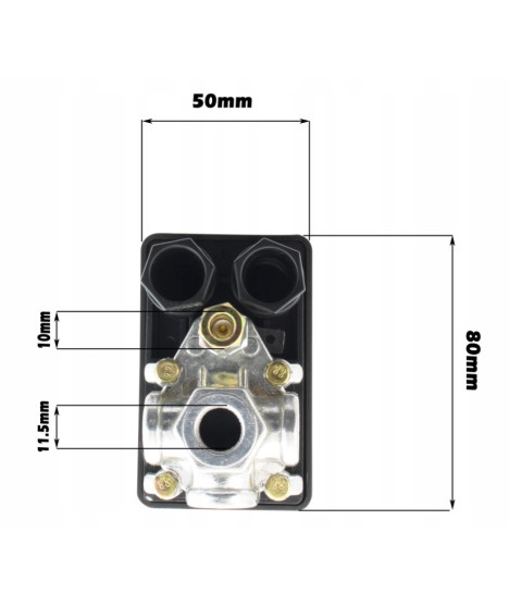 Wyłącznik ciśnieniowy do kompresora 230v presostat v02025