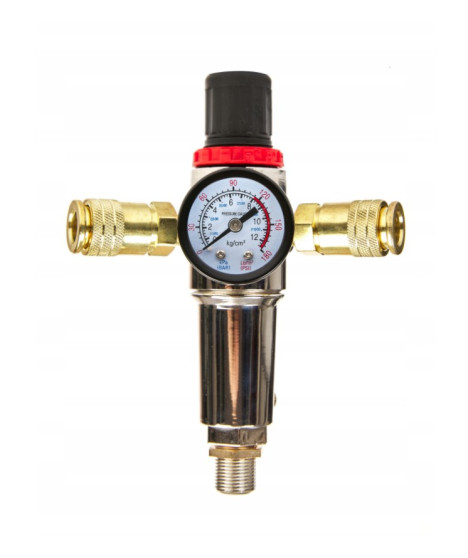 Reduktor odwadniacz osuszacz do kompresora filtr 3/8"