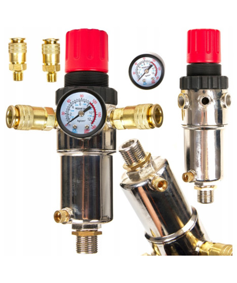 Reduktor odwadniacz osuszacz do kompresora filtr 1/2"