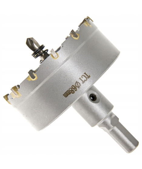 Otwornica widiowa wiertło do metalu drewna 68 mm