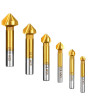 Zestaw frez stożkowy pogłębiacz fazownik 90 stopni 6 szt.