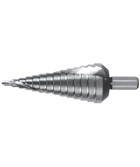 Wiertło stopniowe stożkowe HSS +CO5% 4-20 mm inox