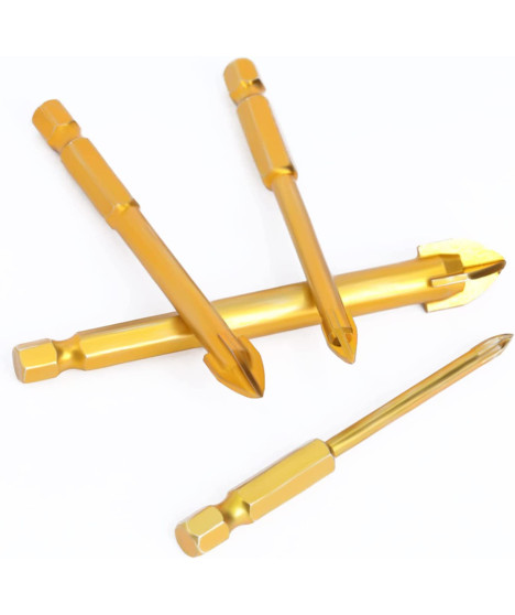 Wiertła do szkła płytek ceramiki wiertło 3-12 mm zestaw 8 szt.