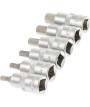 Klucze nasadowe imbus HEX 1/2″ H5-H22 nasadki 12 szt.