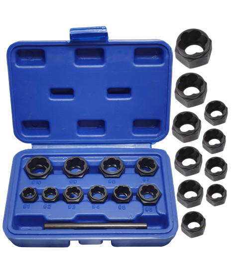 Nasadki do uszkodzonych obrobionych śrub nakrętek