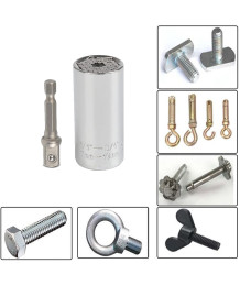 Nasadka uniwersalna klucz nasadowy 7-19 mm 1/4-3/4