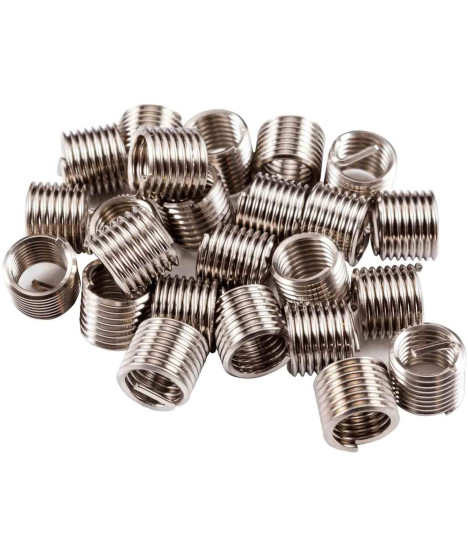 Gwintowniki zestaw naprawy gwintów M5-M12 helicoil 131 szt.