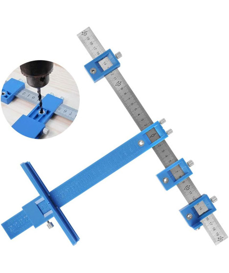 Szablon wzornik znacznik do wiercenia otworów wzór