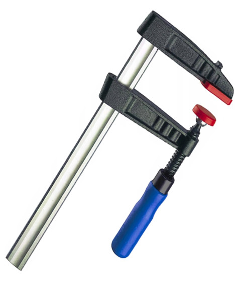 Ścisk stolarski zacisk uchwyt typ F 300 mm x 80 mm