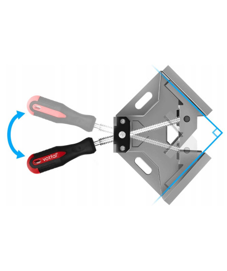 Ścisk stolarski kątowy imadło narożne zacisk