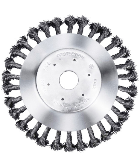 Szczotka druciana do kosy spalinowej głowica 200 mm