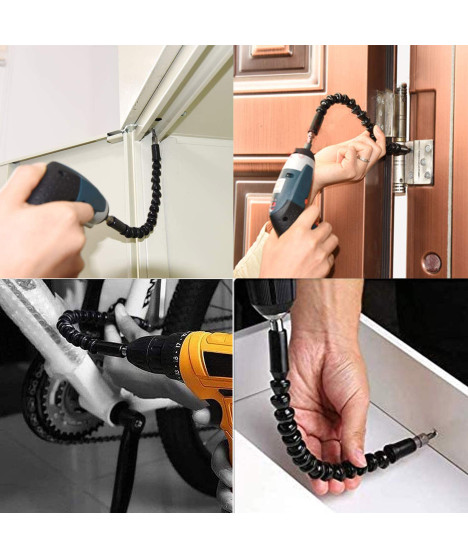 Przedłużka elastyczna adapter kątowy do wkrętarki