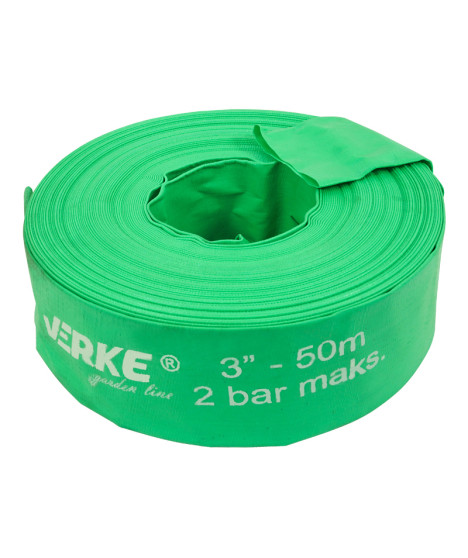 WĄŻ DO WODY 3"x50M 2 BARY VERKE GARDEN
