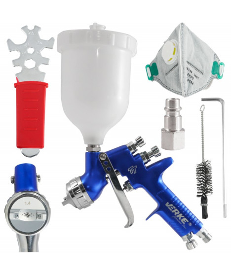 PISTOLET LAKIERNICZY TT 1,4MM VERKE