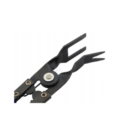 Szczypce do spinek zapinek klipsów tapicerki mocne