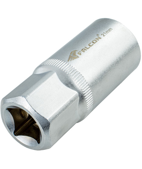 Nasadka klucz do świec zapłonowych 1/2'' 21 mm 6 kąt