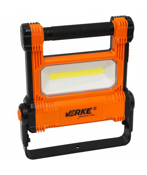 LAMPA HALOGEN NAŚWIETLACZ AKU LED 20W + STATYW