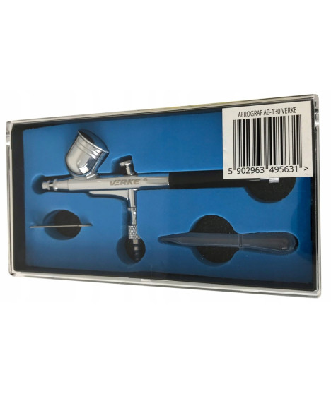 AEROGRAF MALARSKI PISTOLET PRECYZYJNY 0,3 MM DYSZA