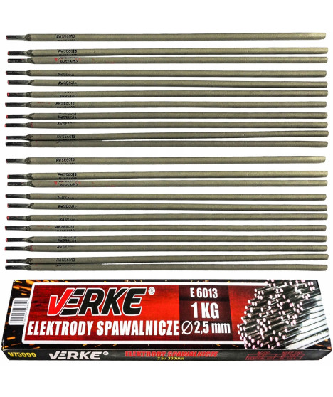 ELEKTRODY SPAWALNICZE 2,5mm 1kg RÓŻOWE RUTYLOWE