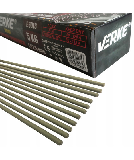 ELEKTRODY SPAWALNICZE 2,5mm 5kg RUTYLOWE VERKE