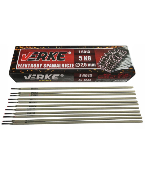 ELEKTRODY SPAWALNICZE 2,5mm 5kg RUTYLOWE VERKE