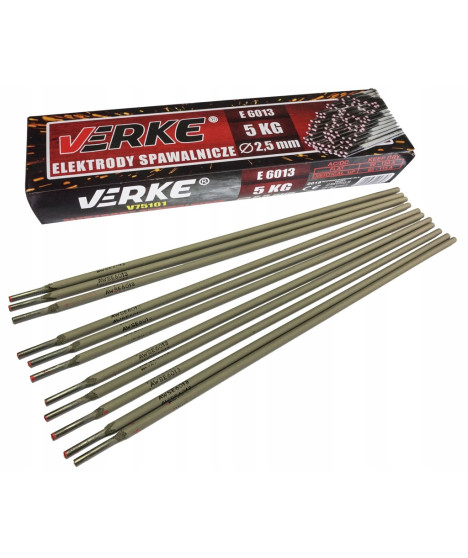 ELEKTRODY SPAWALNICZE 2,5mm 5kg RUTYLOWE VERKE