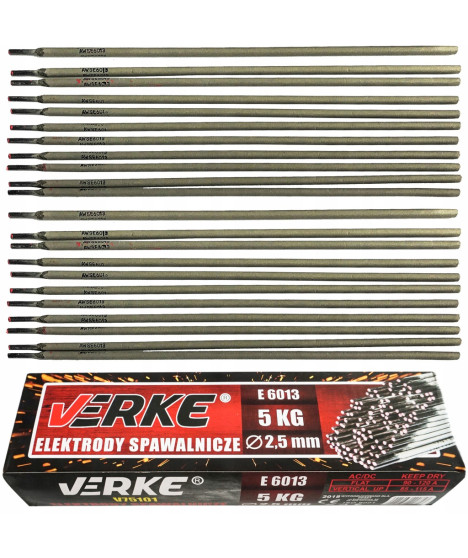 ELEKTRODY SPAWALNICZE 2,5mm 5kg RUTYLOWE VERKE