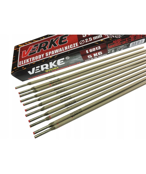 ELEKTRODY SPAWALNICZE 2,5mm 5kg RUTYLOWE VERKE