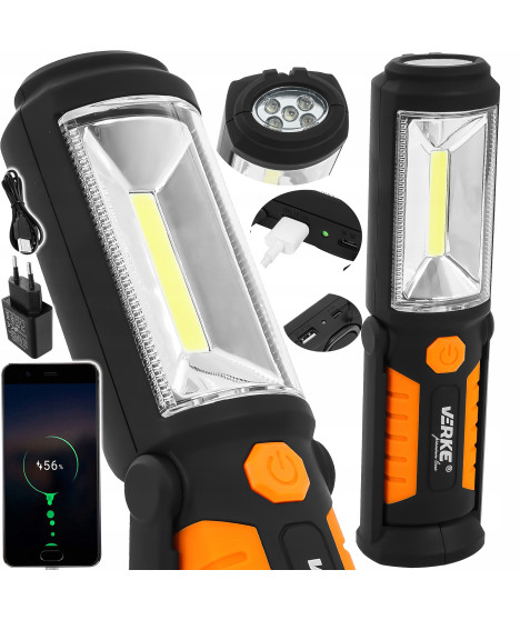 LATARKA WARSZTATOWA LAMPA LAMPKA GARAŻOWA LED 3W