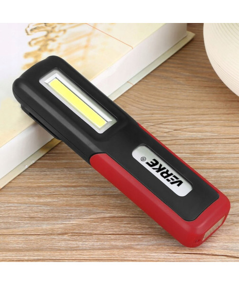 LATARKA WARSZTATOWA LAMPKA USB LED COB 3+3 MAGNES