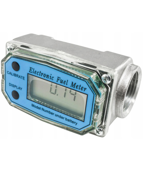 LICZNIK ELEKTRONICZNY LCD OLEJU ROPY NAFTY ON ALU
