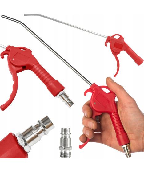 PISTOLET PRZEDMUCHIWANIA DŁUGI DŁUGA DYSZA VERKE